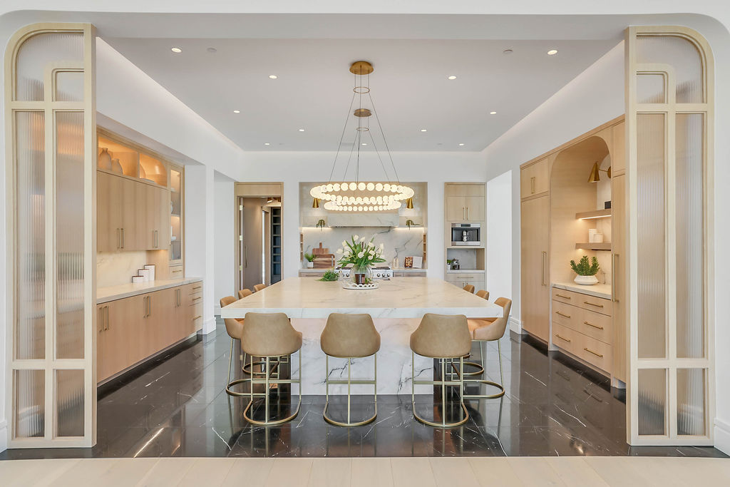 A kitchen in an Ella Lee custom home