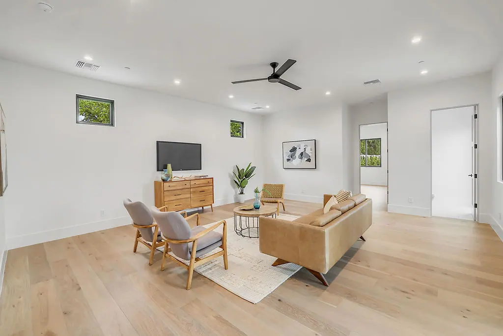 Interior of a custom-built Arizona home